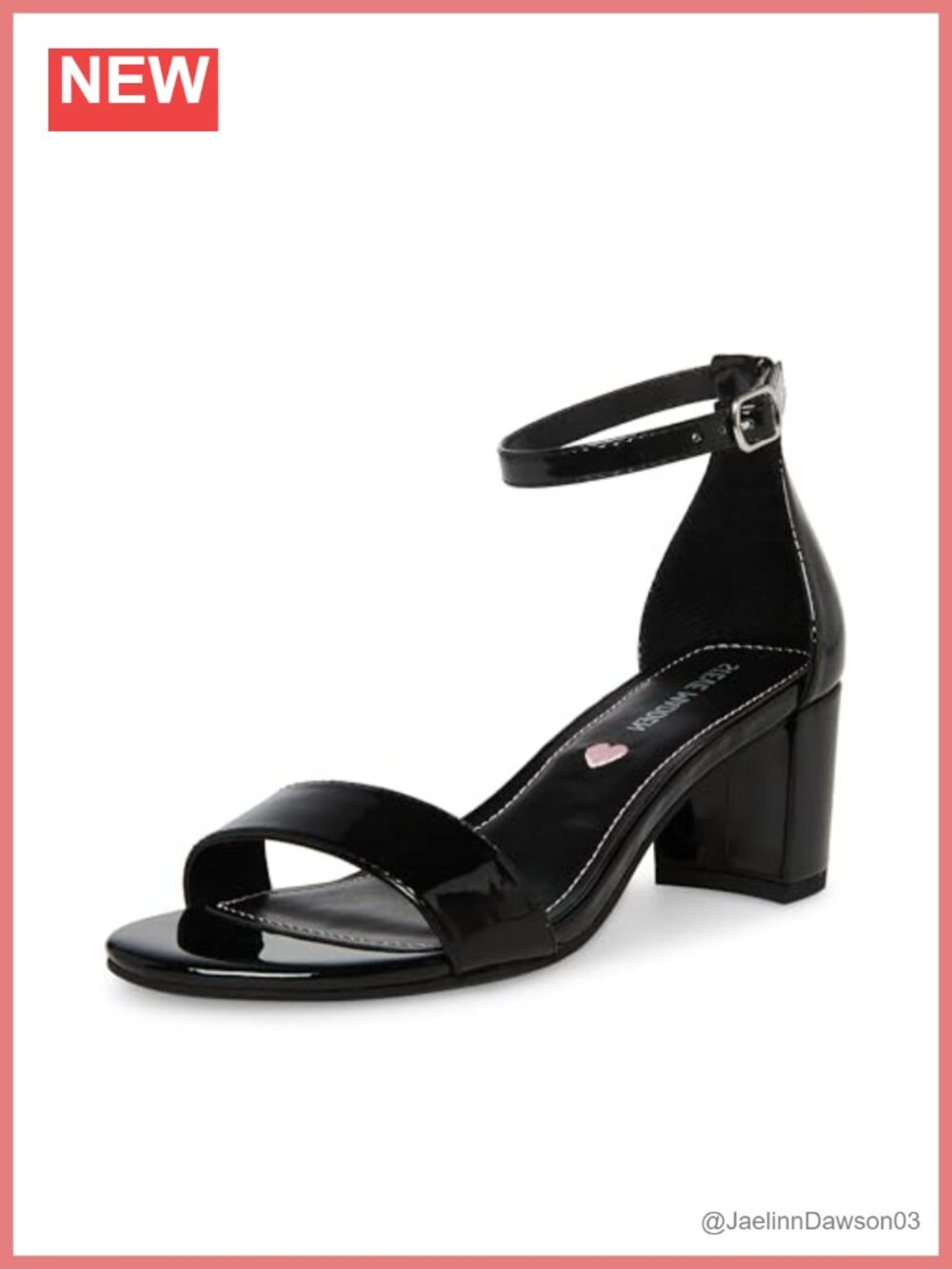 Girls Block Heel Dress Sandal